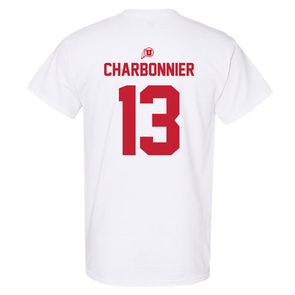 Utah - NCAA Men's Lacrosse : Luc Charbonnier - Classic Shersey T-Shirt-1