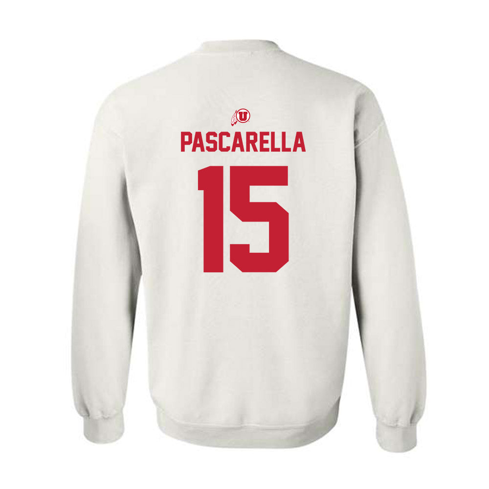 Utah - NCAA Men's Lacrosse : Marco Pascarella - Classic Shersey Crewneck Sweatshirt-1