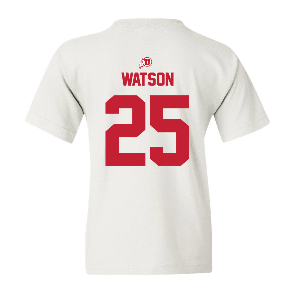 Utah - NCAA Baseball : David Watson - Youth T-Shirt