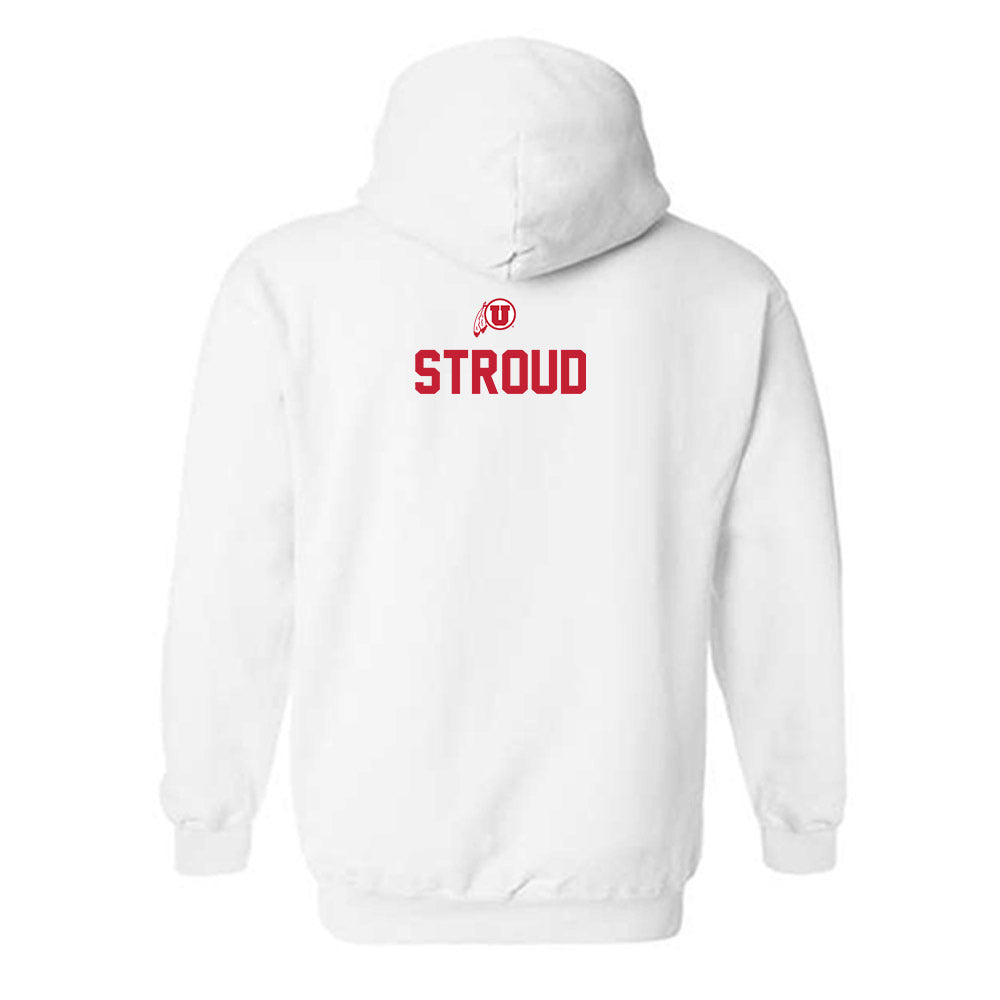 Utah - NCAA Women's Gymnastics : Bailey Stroud - Classic Shersey Hooded Sweatshirt-1