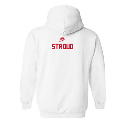 Utah - NCAA Women's Gymnastics : Bailey Stroud - Classic Shersey Hooded Sweatshirt-1