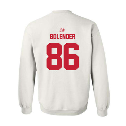 Utah - NCAA Football : Jackson Bolender - Classic Shersey Crewneck Sweatshirt-1