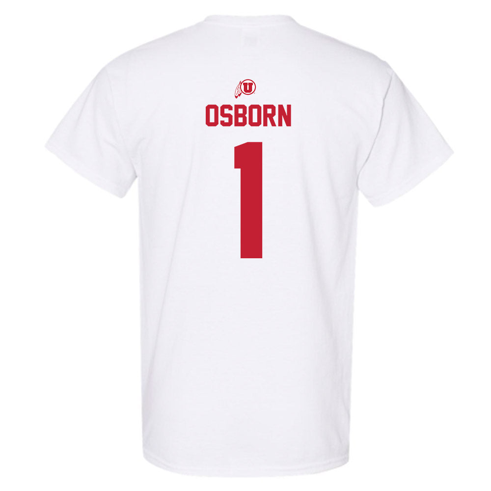 Utah - NCAA Men's Lacrosse : Jacob Osborn - Classic Shersey T-Shirt-1