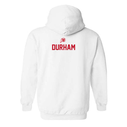 Utah - NCAA Women's Track & Field : Kaitlyn Durham - Classic Shersey Hooded Sweatshirt-1