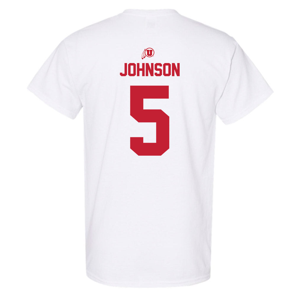 Utah - NCAA Football : Tao Johnson - Classic Shersey T-Shirt-1