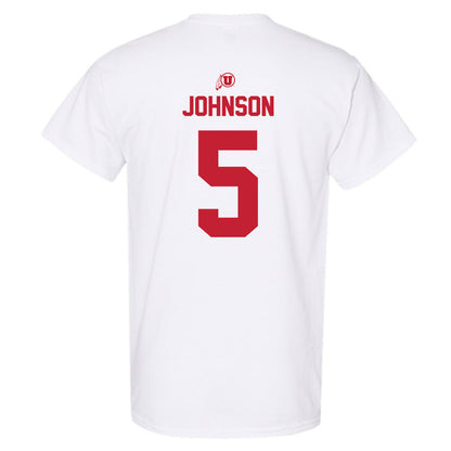 Utah - NCAA Football : Tao Johnson - Classic Shersey T-Shirt-1