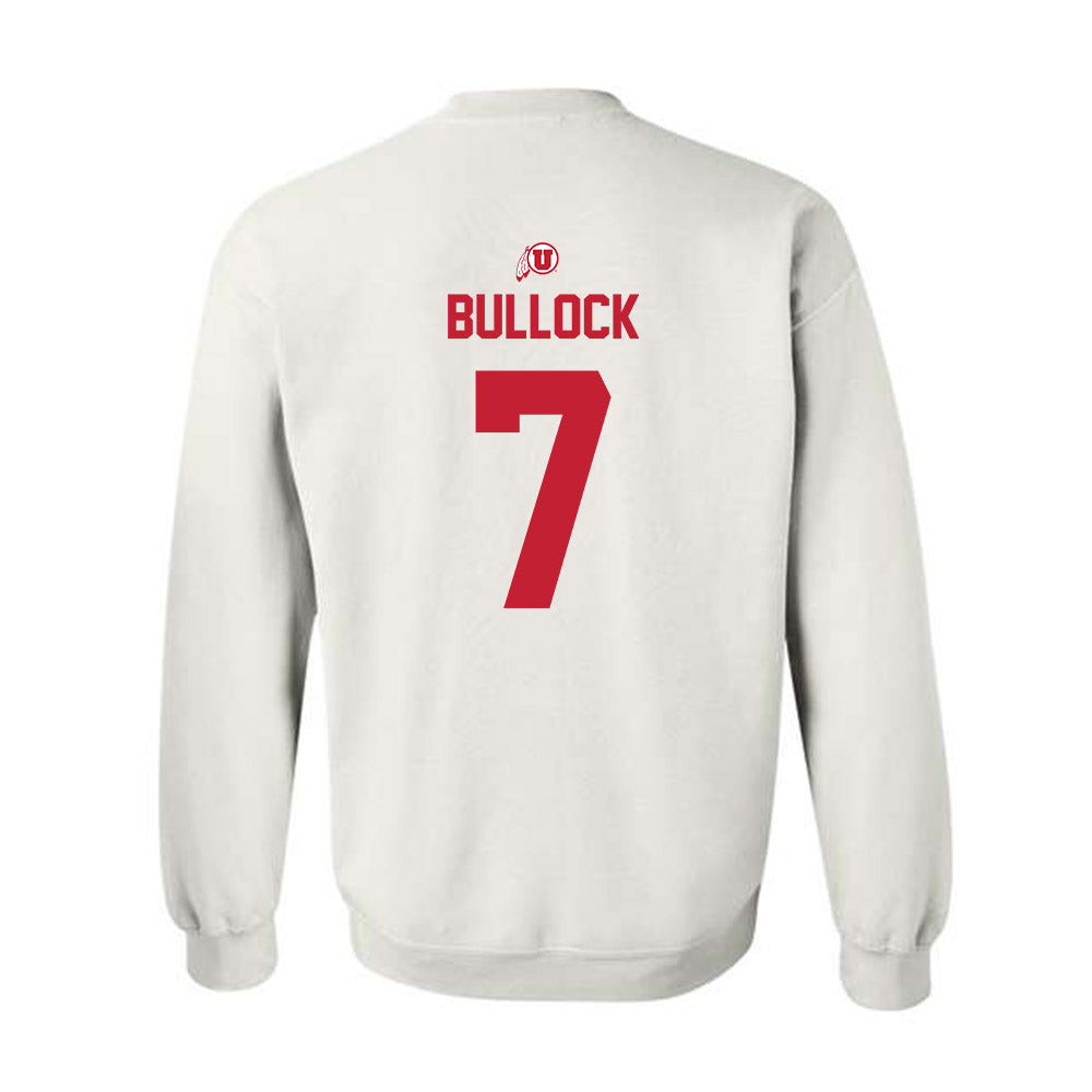 Utah - NCAA Women's Soccer : Kelly Bullock - Classic Shersey Crewneck Sweatshirt-1