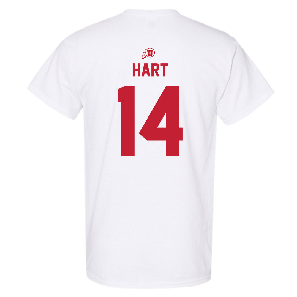 Utah - NCAA Football : JC Hart - Classic Shersey T-Shirt-1