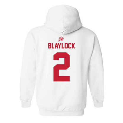 Utah - NCAA Women's Soccer : Callie Blaylock - Classic Shersey Hooded Sweatshirt-1
