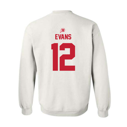 Utah - NCAA Women's Basketball : Chyra Evans - Classic Shersey Crewneck Sweatshirt-1