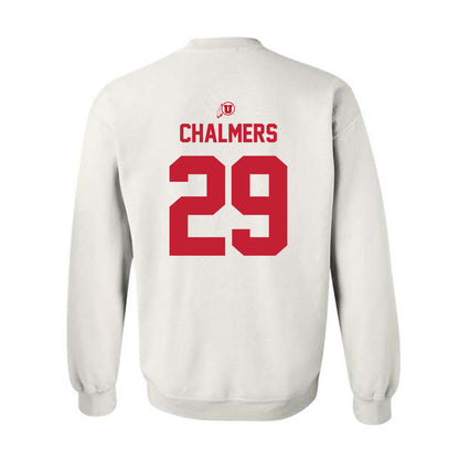 Utah - NCAA Men's Lacrosse : Nathan Chalmers - Classic Shersey Crewneck Sweatshirt-1