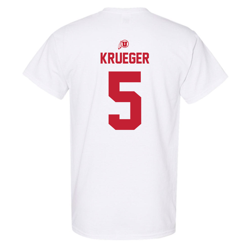 Utah - NCAA Men's Lacrosse : Spencer Krueger - Classic Shersey T-Shirt-1