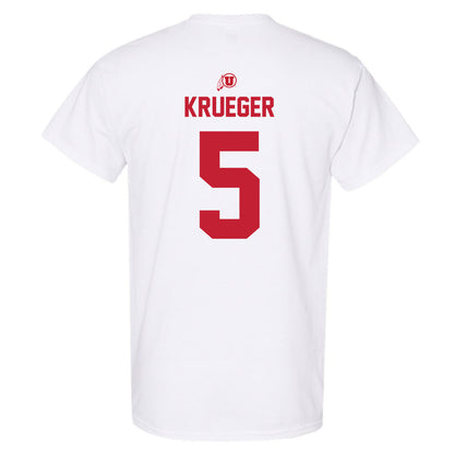Utah - NCAA Men's Lacrosse : Spencer Krueger - Classic Shersey T-Shirt-1