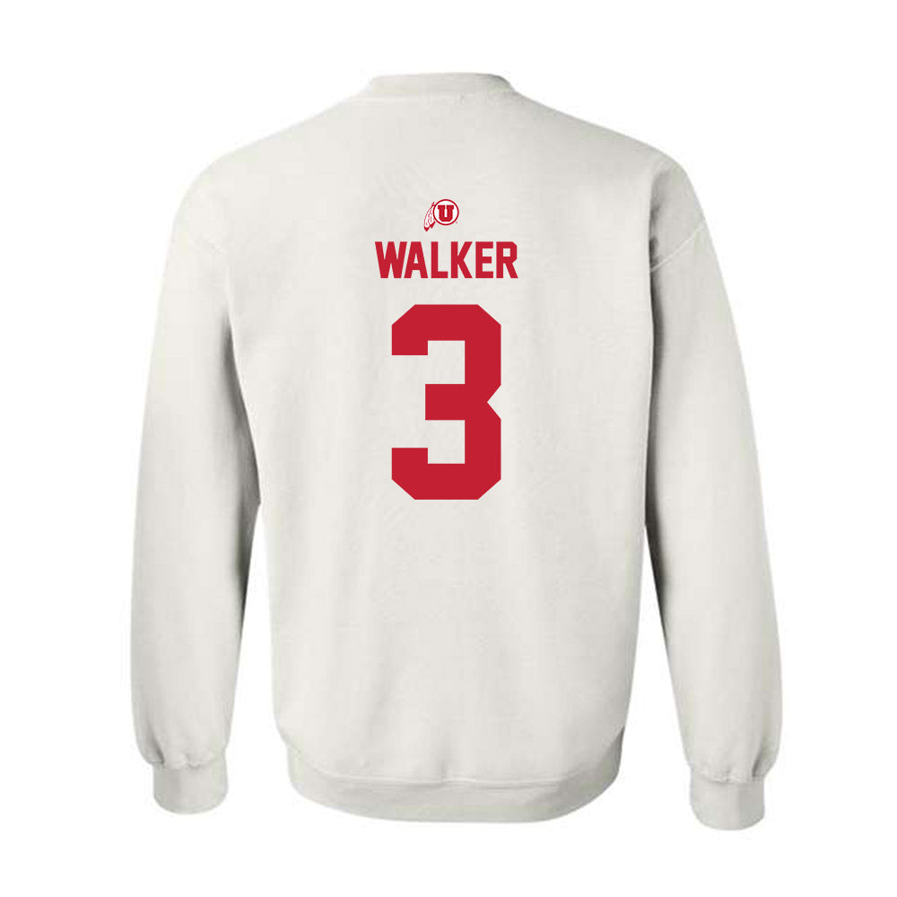 Utah - NCAA Women's Basketball : Brooke Walker - Classic Shersey Crewneck Sweatshirt-1