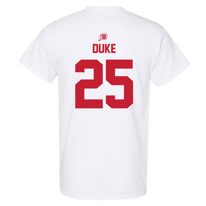 Utah - NCAA Football : Bryce Duke - Classic Shersey T-Shirt-1