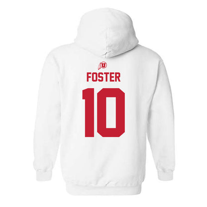 Utah - NCAA Women's Basketball : Grace Foster - Classic Shersey Hooded Sweatshirt-1