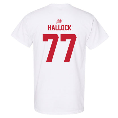 Utah - NCAA Football : Nick Hallock - Classic Shersey T-Shirt-1