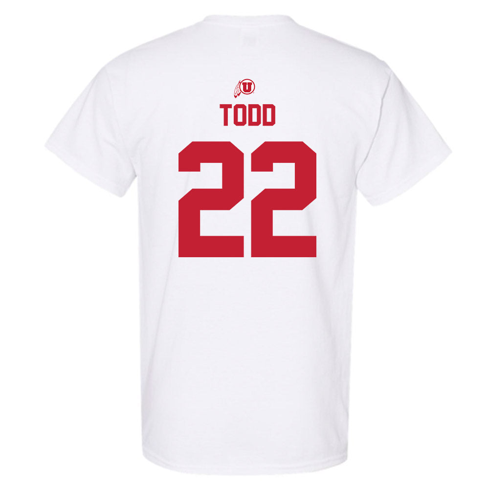 Utah - NCAA Women's Basketball : Ella Todd - Classic Shersey T-Shirt-1