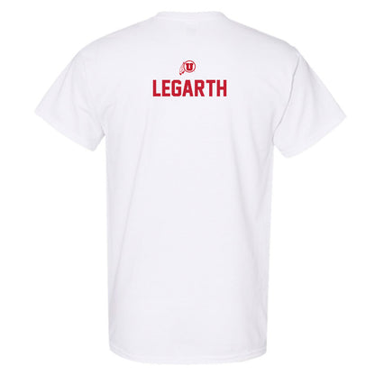 Utah - NCAA Women's Swimming & Diving : Megan Legarth - Classic Shersey T-Shirt-1