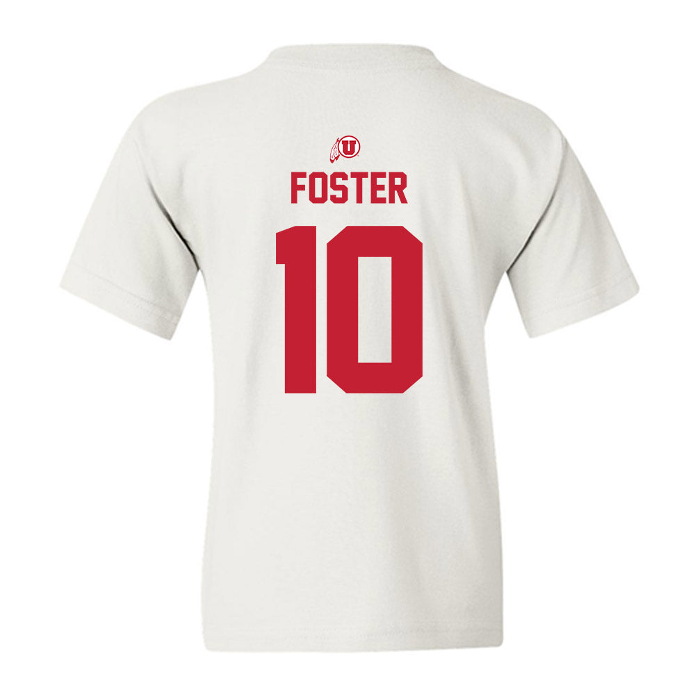 Utah - NCAA Women's Basketball : Grace Foster - Classic Shersey Youth T-Shirt-1