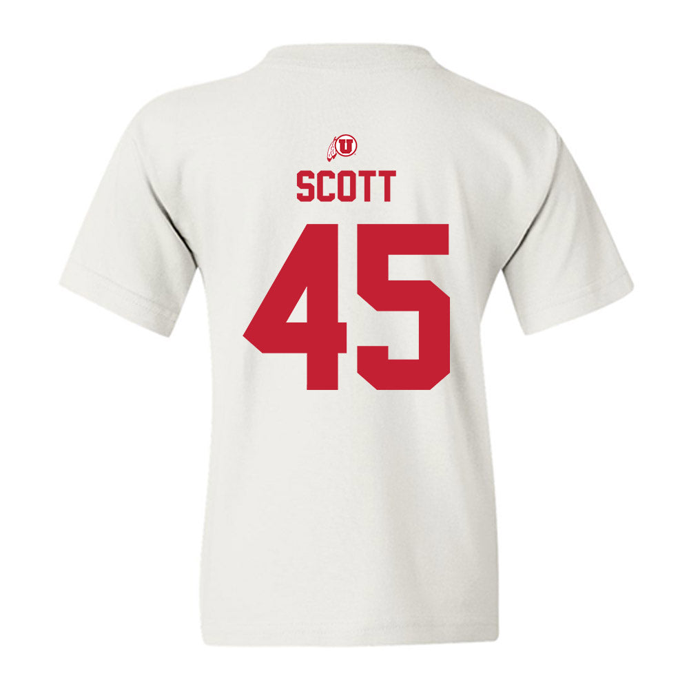 Utah - NCAA Baseball : Griffin Scott - Classic Shersey Youth T-Shirt-1