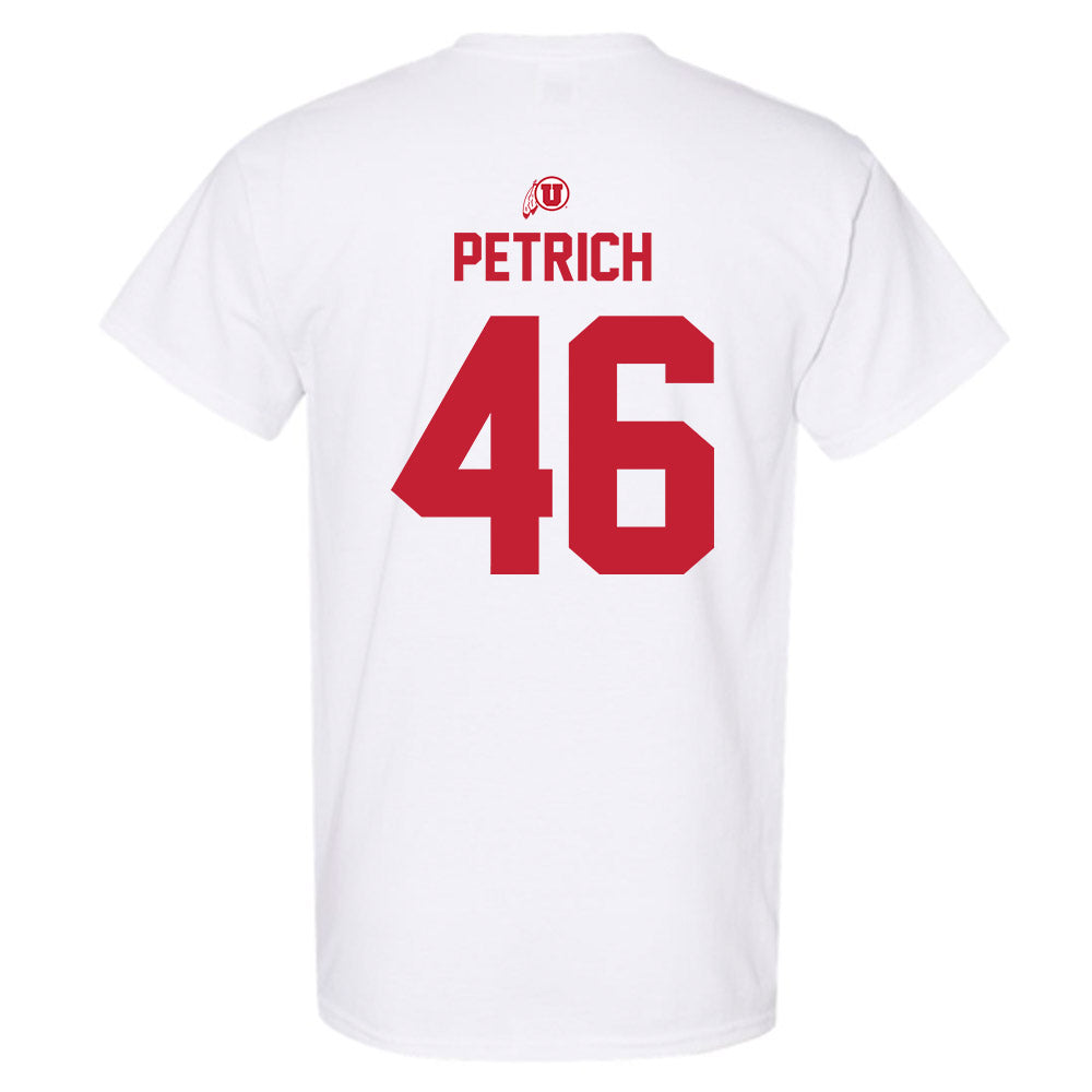 Utah - NCAA Football : Robert Petrich - Classic Shersey T-Shirt-1