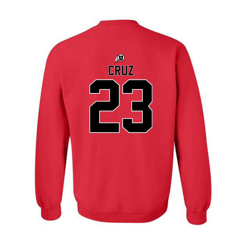 Utah - NCAA Softball : Izzy Cruz - Classic Shersey Crewneck Sweatshirt-1