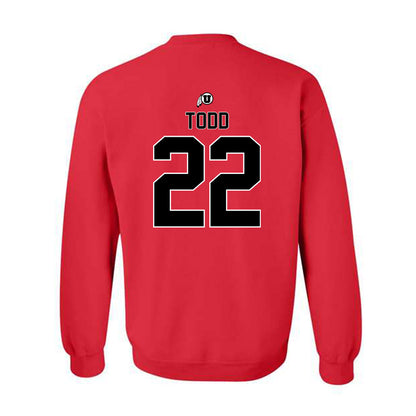 Utah - NCAA Women's Basketball : Ella Todd - Classic Shersey Crewneck Sweatshirt-1