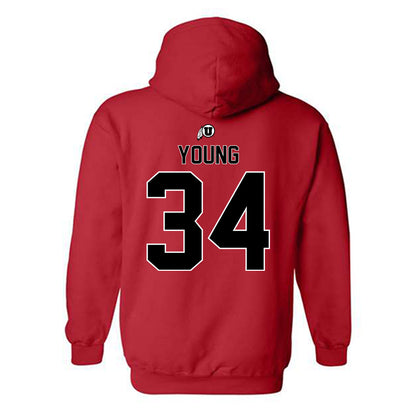 Utah - NCAA Women's Basketball : Dasia Young - Hooded Sweatshirt