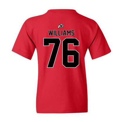 Utah - NCAA Football : Zereoue Williams - Youth T-Shirt