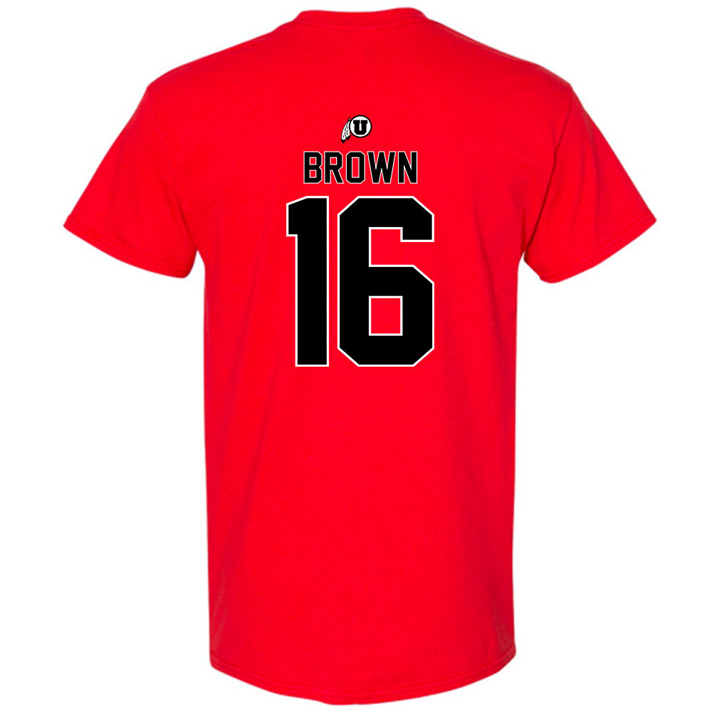 Utah - NCAA Women's Soccer : Courtney Brown - T-Shirt