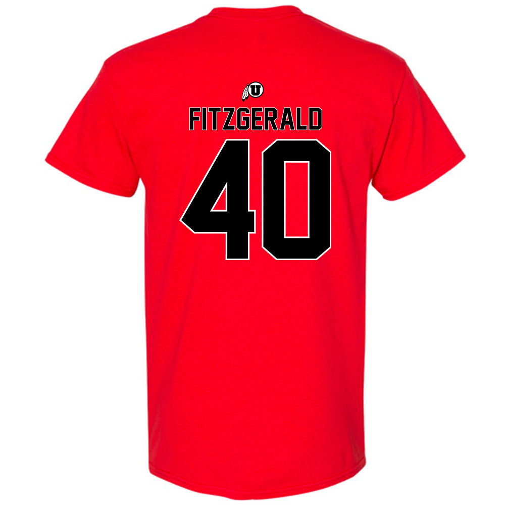 Utah - NCAA Football : Paul Fitzgerald - Classic Shersey T-Shirt