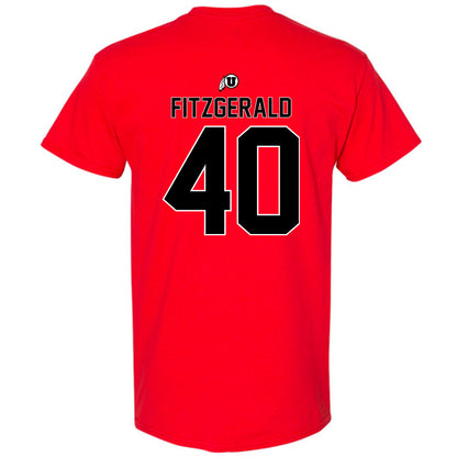 Utah - NCAA Football : Paul Fitzgerald - Classic Shersey T-Shirt