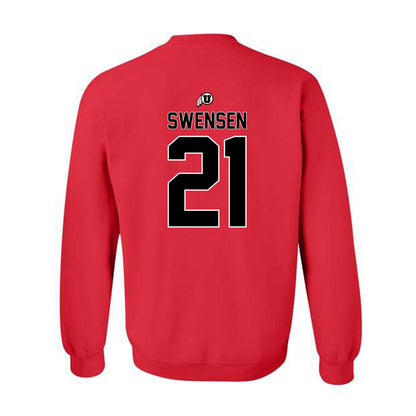 Utah - NCAA Women's Soccer : Ali Swensen - Classic Shersey Crewneck Sweatshirt-1