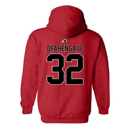 Utah - NCAA Football : Helaman Ofahengaue - Classic Shersey Hooded Sweatshirt