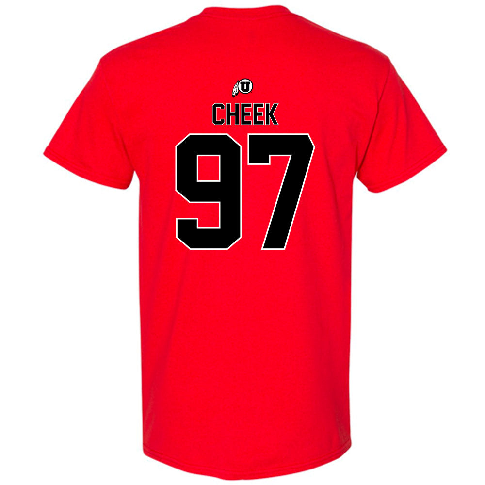 Utah - NCAA Football : Joseph Cheek - Classic Shersey T-Shirt-1