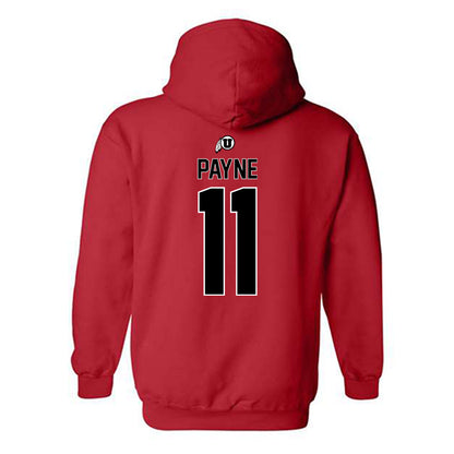 Utah - NCAA Women's Volleyball : McKenna Payne - Classic Shersey Hooded Sweatshirt-1