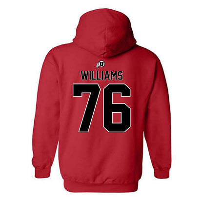 Utah - NCAA Football : Zereoue Williams - Hooded Sweatshirt