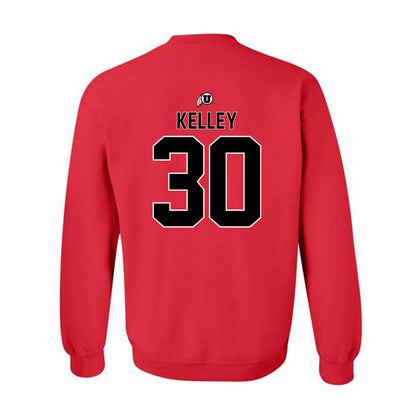 Utah - NCAA Football : Kaden Kelley - Classic Shersey Crewneck Sweatshirt-1