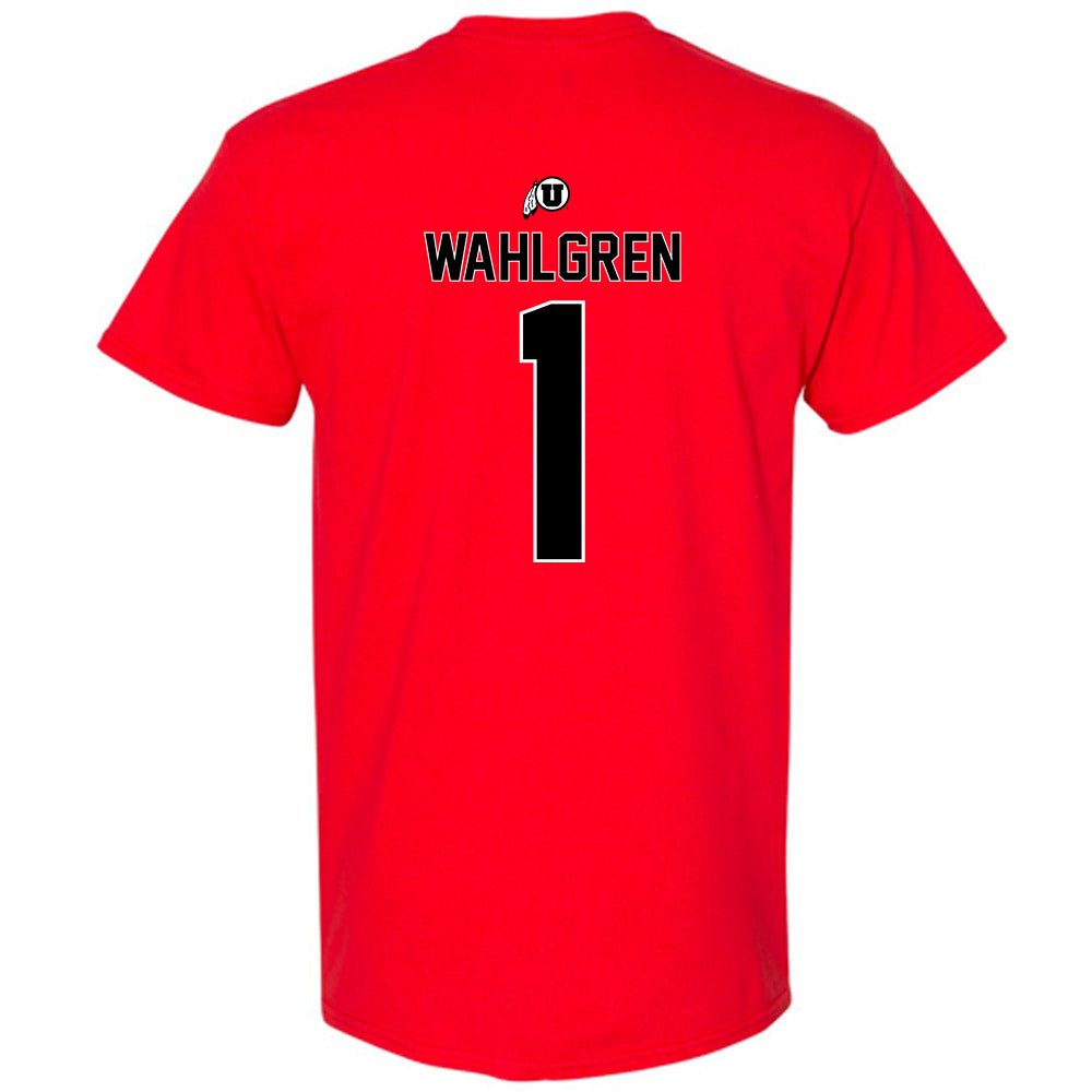 Utah - NCAA Women's Volleyball : Viktoria Wahlgren - T-Shirt