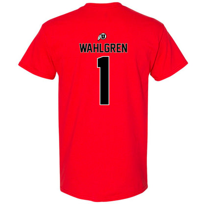 Utah - NCAA Women's Volleyball : Viktoria Wahlgren - T-Shirt