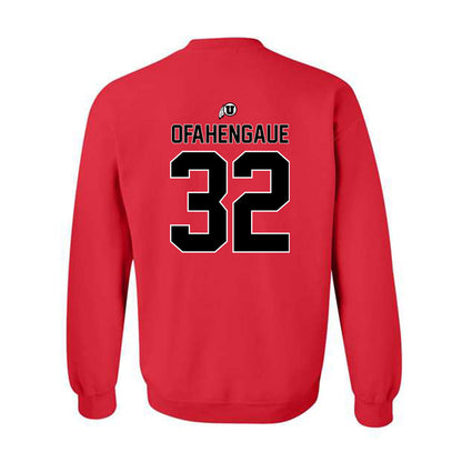 Utah - NCAA Football : Helaman Ofahengaue - Classic Shersey Crewneck Sweatshirt