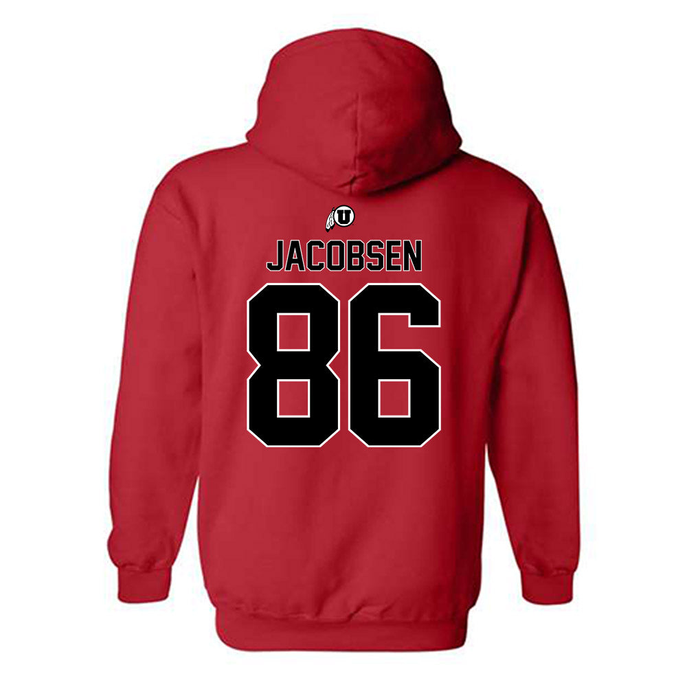 Utah - NCAA Football : CJ Jacobsen - Hooded Sweatshirt