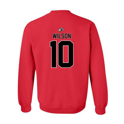 Utah - NCAA Softball : Danika Wilson - Classic Shersey Crewneck Sweatshirt-1