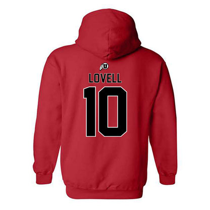 Utah - NCAA Women's Soccer : Londyn Lovell - Classic Shersey Hooded Sweatshirt-1
