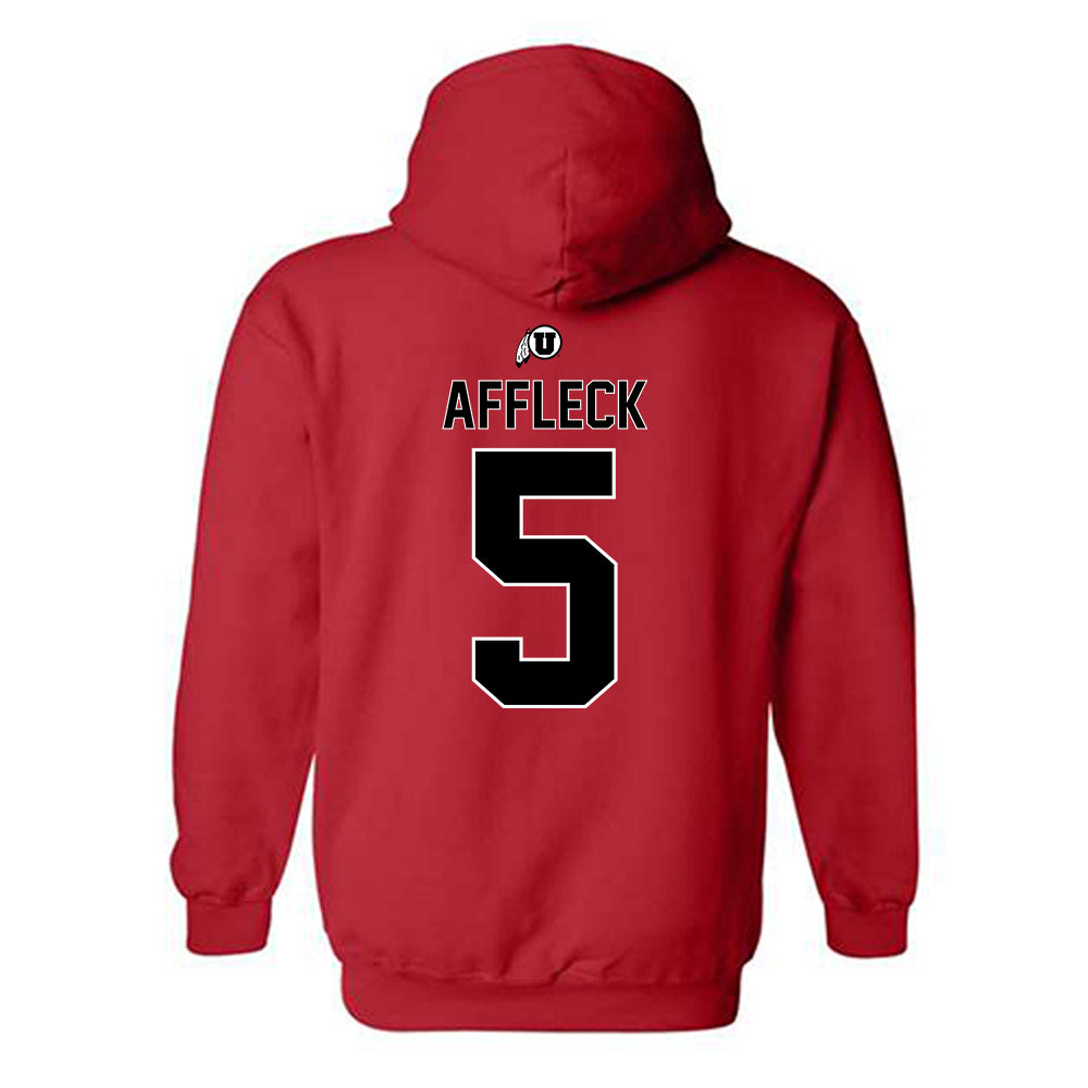 Utah - NCAA Women's Soccer : Abby Affleck - Classic Shersey Hooded Sweatshirt-1