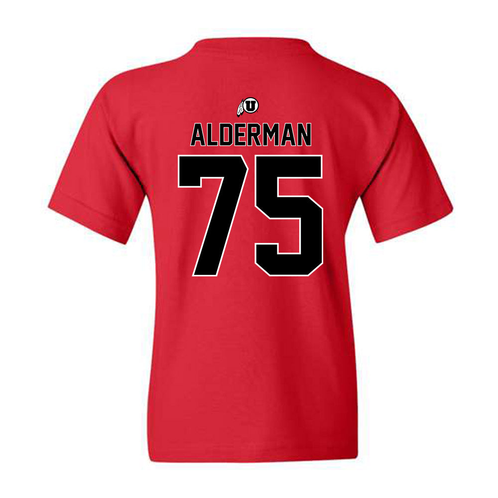 Utah - NCAA Football : Roger Alderman - Youth T-Shirt