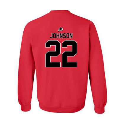 Utah - NCAA Women's Basketball : Jenna Johnson - Crewneck Sweatshirt