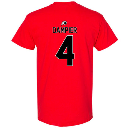 Utah - NCAA Football : Devon Dampier - Classic Shersey T-Shirt-1