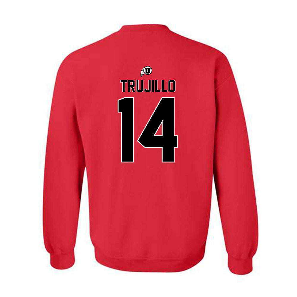Utah - NCAA Baseball : Brian Trujillo - Classic Shersey Crewneck Sweatshirt-1